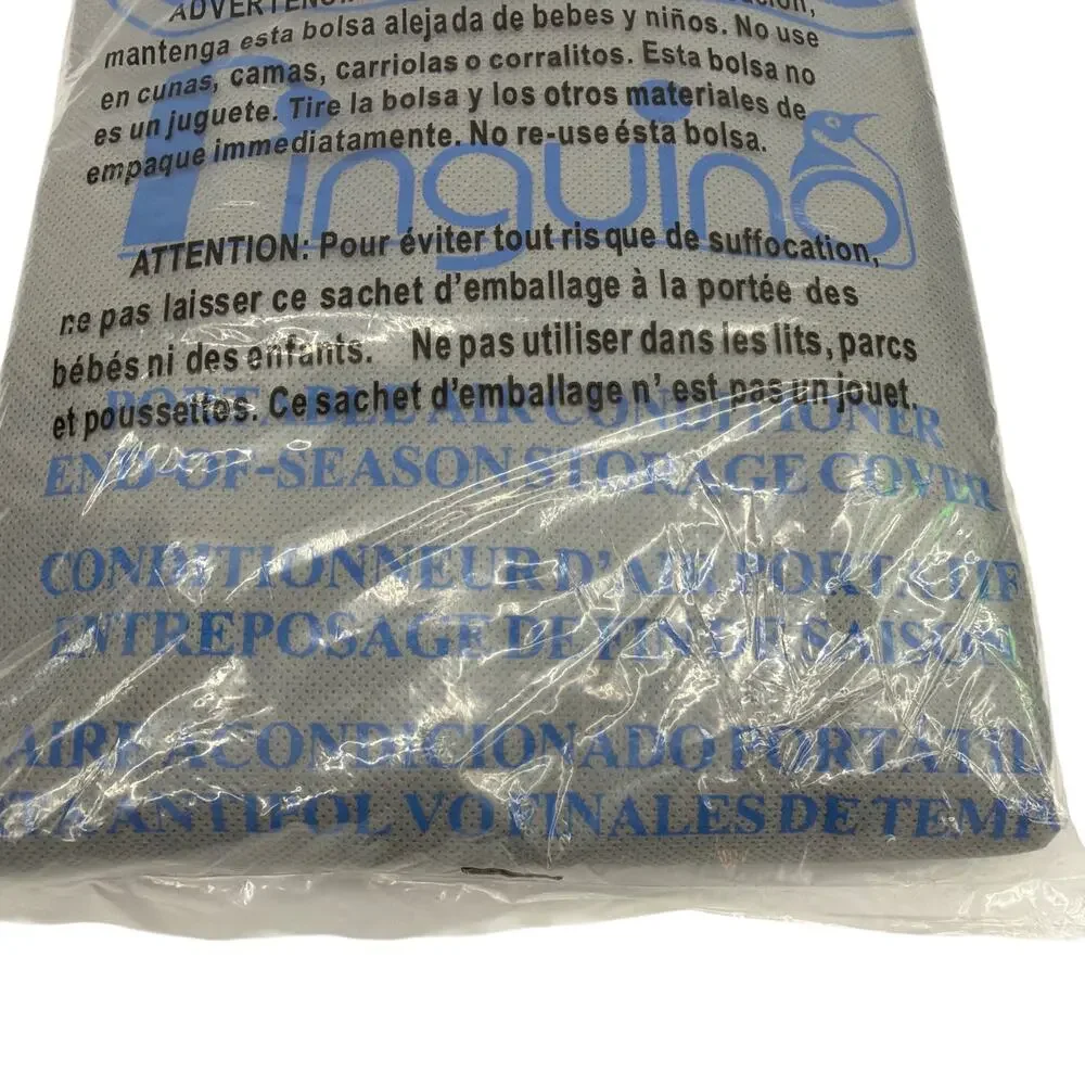 DeLonghi Portable Air Conditioner End-of-Season Dust Storage Cover Gray